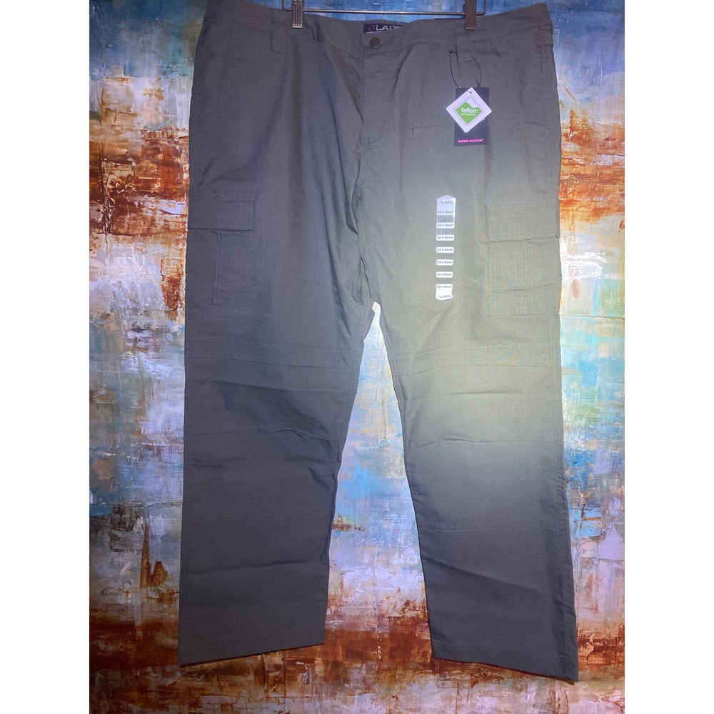 LA Police Gear Womens Stretch Ops Tactical Pants OD Green WS2001 Size‎ 22 Short